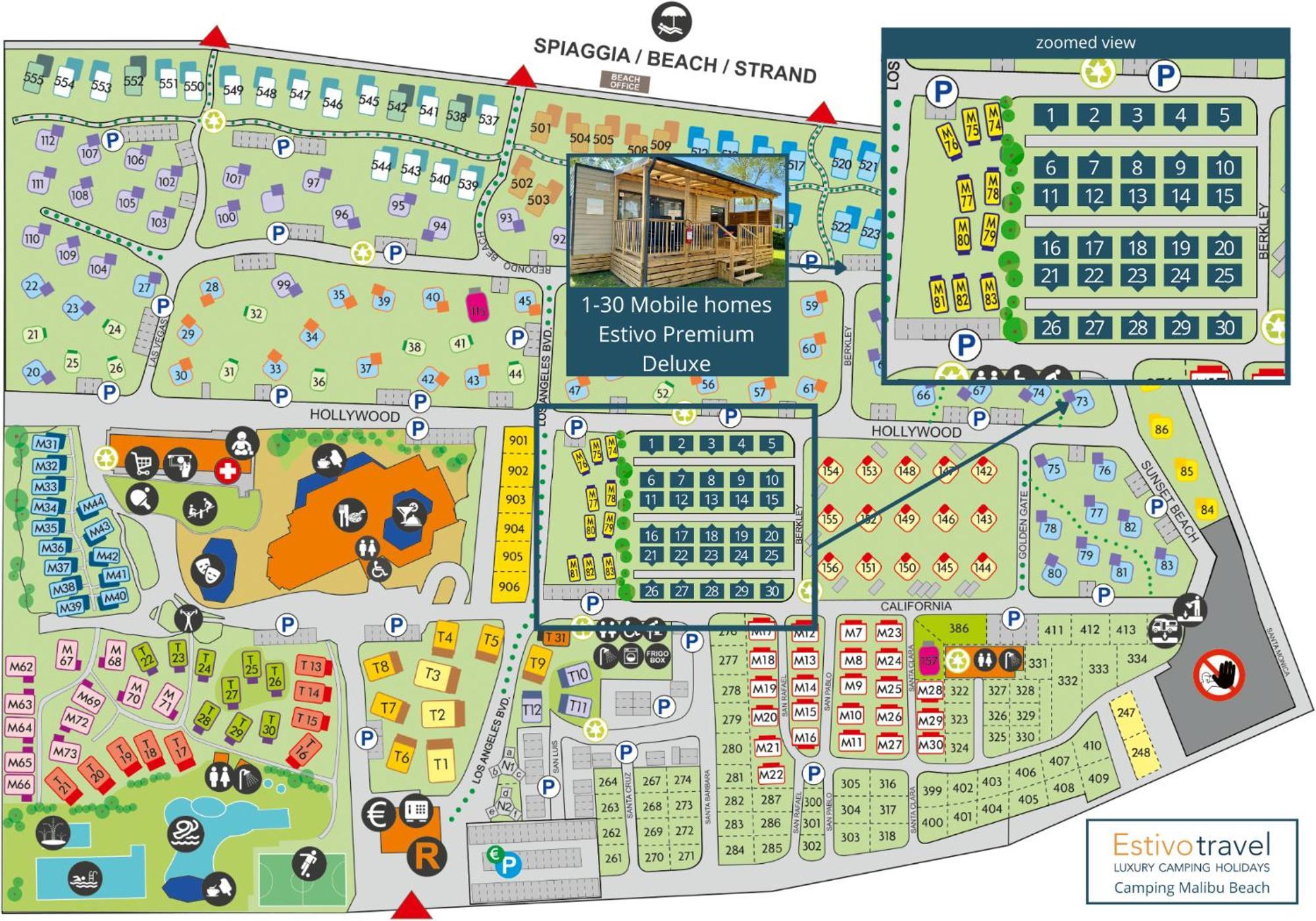 Estivo Premium Deluxe Mobile Homes On Camping Malibu Beach Lido di Jesolo Dış mekan fotoğraf