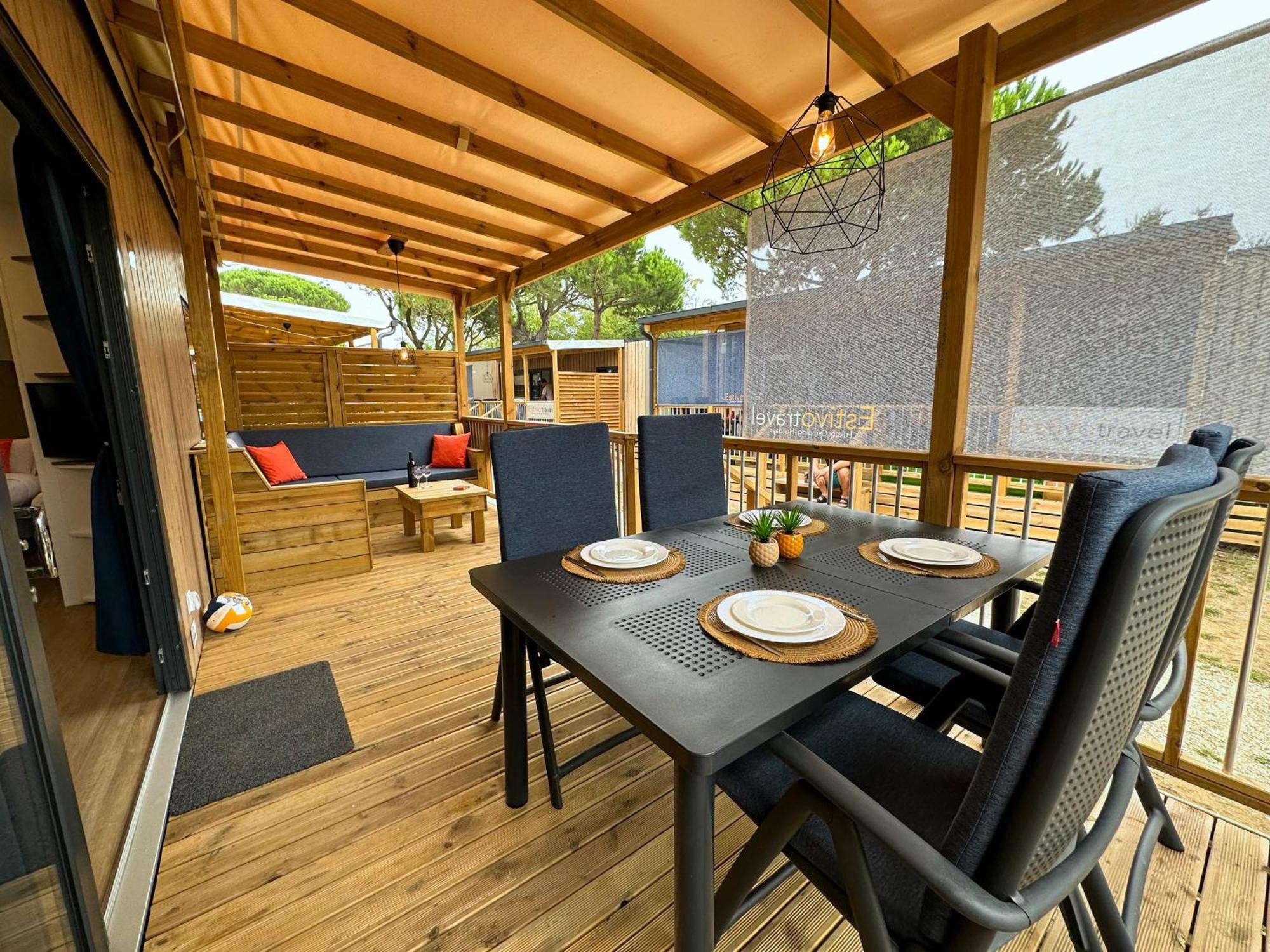 Estivo Premium Deluxe Mobile Homes On Camping Malibu Beach Lido di Jesolo Dış mekan fotoğraf